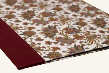 Preview: Sammelmappe italienisches Design mit Gold und bordeaux